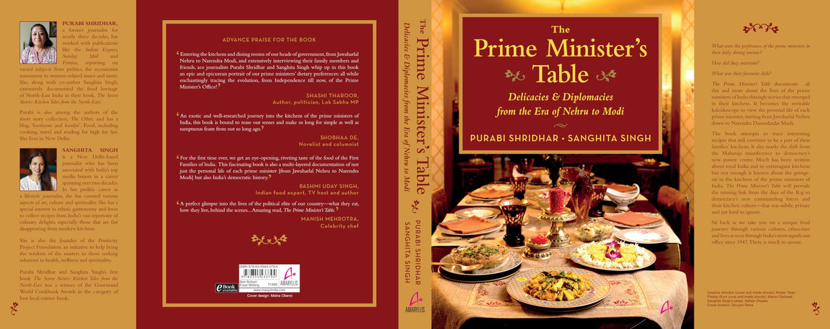 The Prime Minister’s Table: Delicacies and Diplomacies from the Era of Nehru to Modi (English)