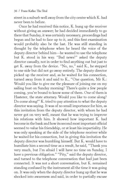 The Trial: A Psychological and Existential Classic by Franz Kafka | A Dystopian Tale of Guilt, Power, and Absurdity | Timeless 20th Century Fiction | The Original Unabridged Classic