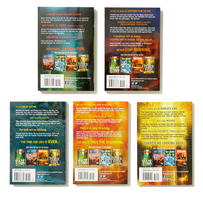 The Maze Runner Series Complete Collection Boxed Set (5-Book)