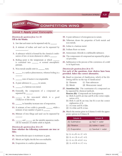 Pearson IIT Foundation'25 Chemistry Class 7 | For JEE, NTSE & Olympiad Exams | As per CBSE, ICSE & State Curriculums | Free acess to 6 Online Assessments, 30 Video Solutions & Interactive Tests via Pearson MyInsights & elibrary | 12th edition