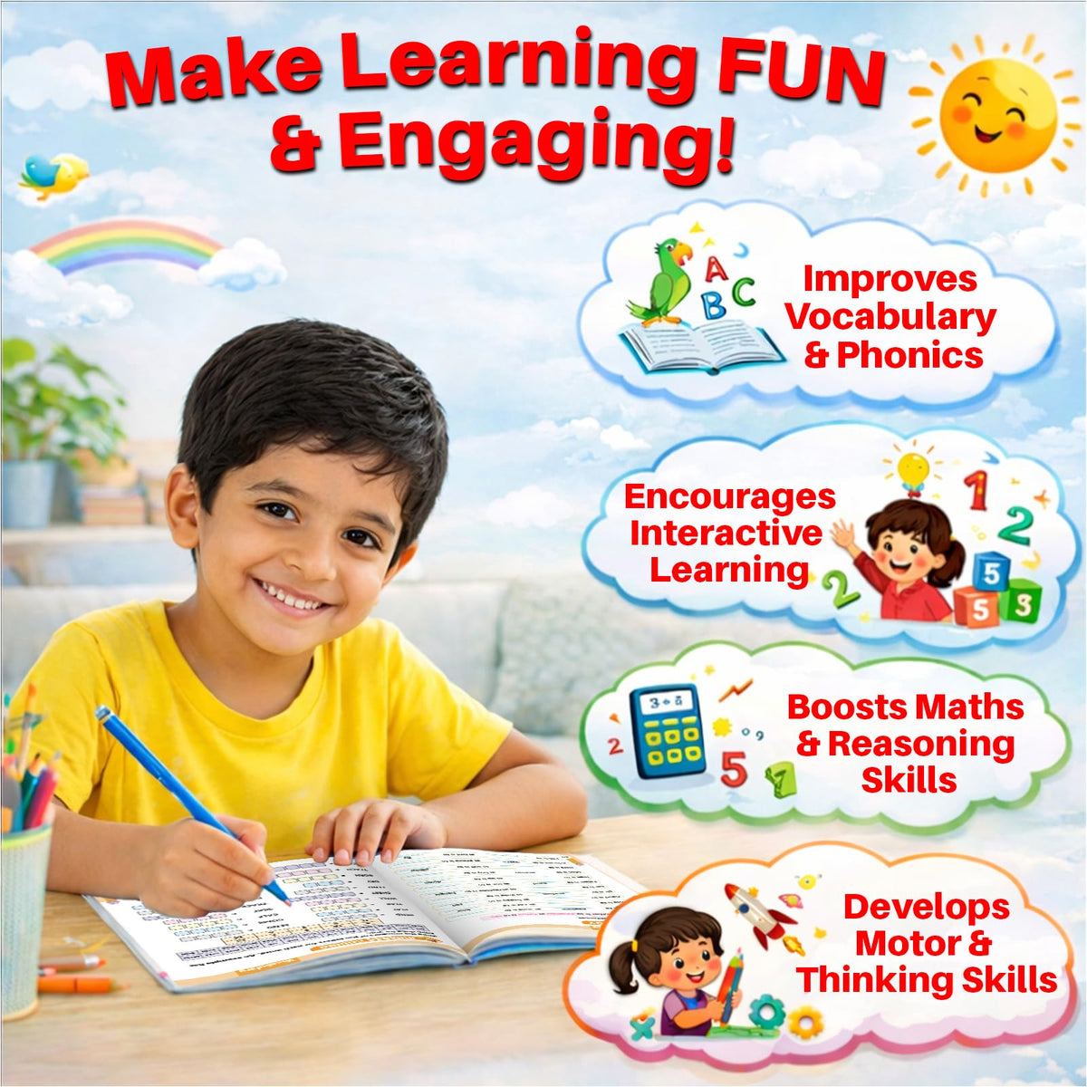 The Ultimate Workbook for Children 8-9 Years Old