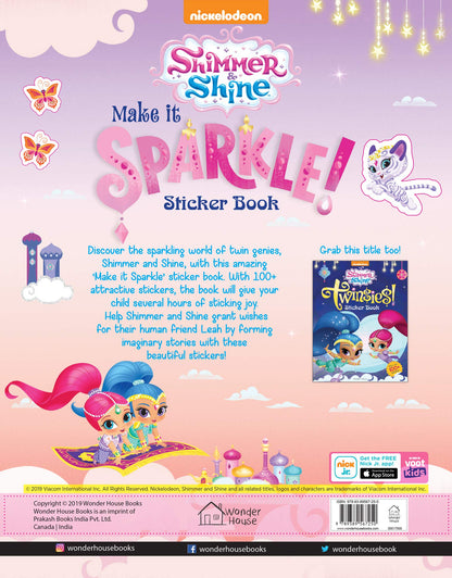 Make It Sparkle: Sticker Activity Book for Kids | Creative Play with Glitter & Shine | Ages 3–7 | Hours of Fun with Stickers and Imagination