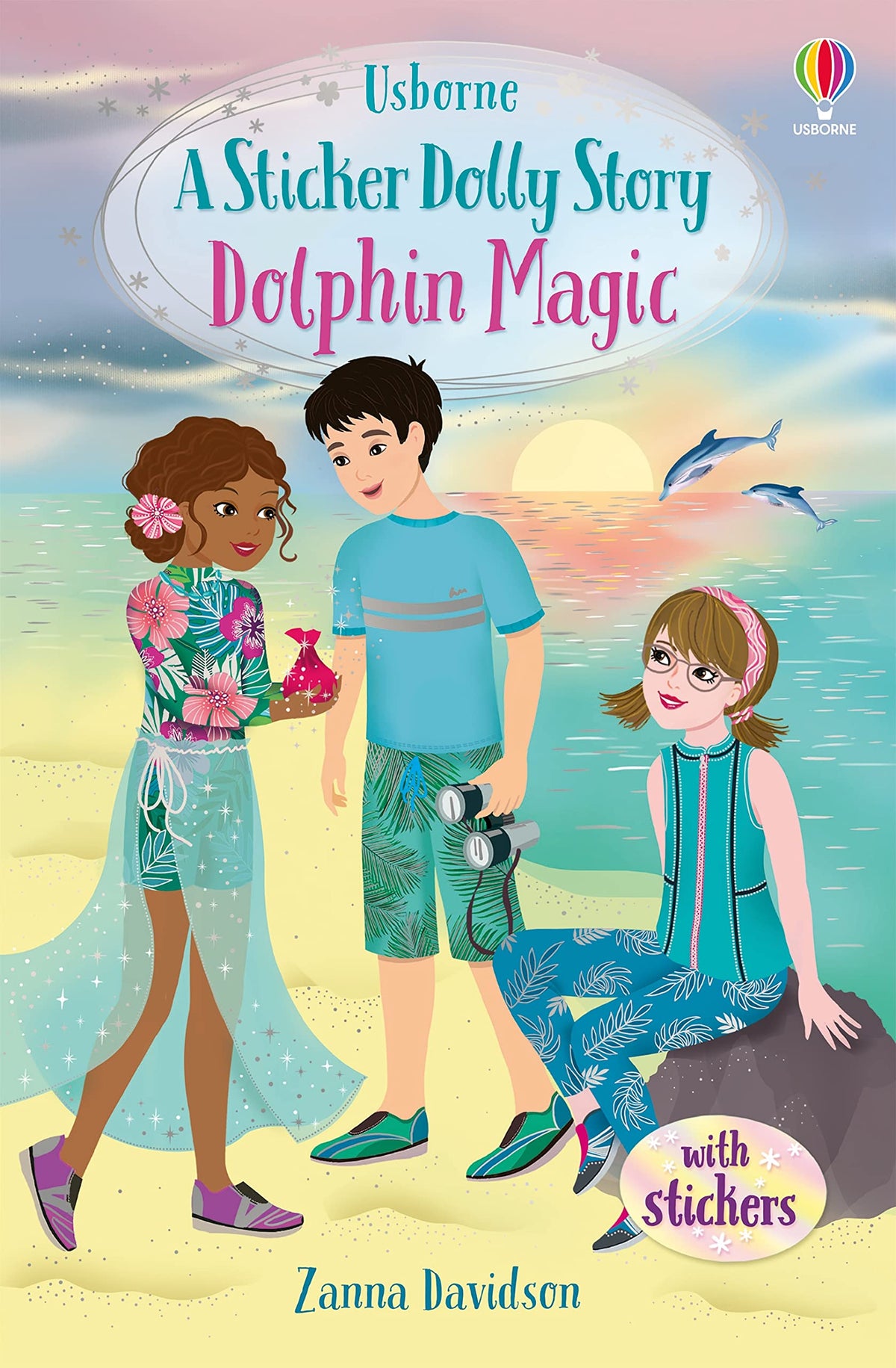 A STICKER DOLLY STORIES: DOLPHIN MAGIC book cover