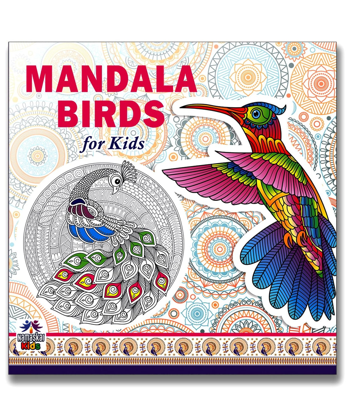 Mandala Birds Coloring Book for Kids | 30 Creative Bird Mandala Designs to Enhance Art Coloring, Drawing & Develop Art Skills | High Quality Premium Paper | Perfect Gift for Children & Teens