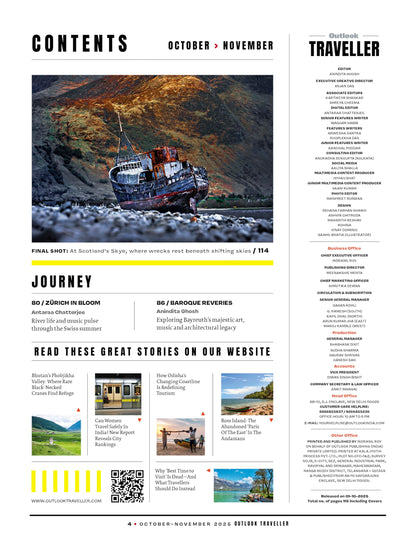Outlook Traveller - India's No. 1 travel magazine - October - November 2025