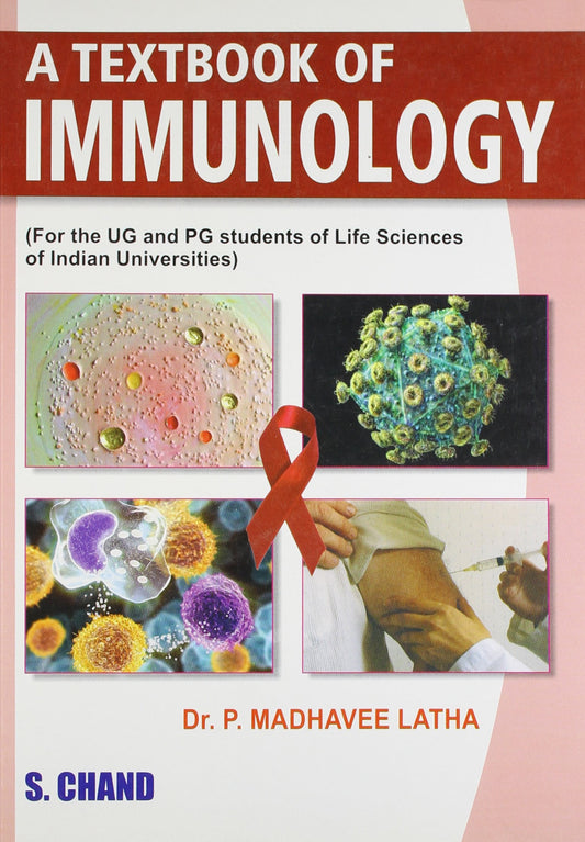 A Textbook Of Immunology by Latha P.Madhavee (Author) book cover