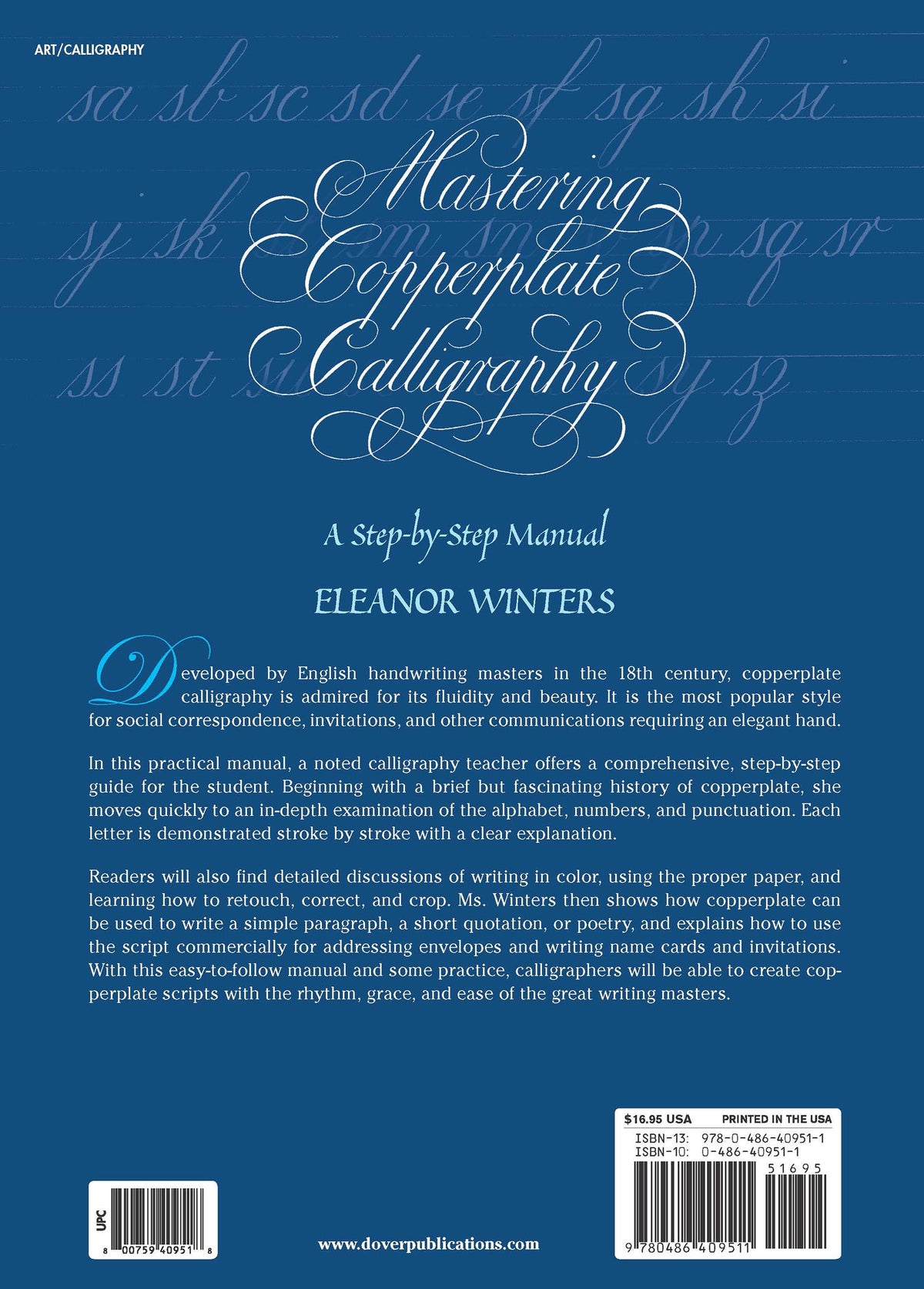 Mastering Copperplate Calligraphy