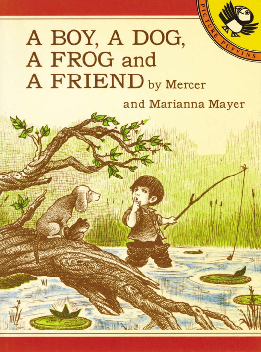 A Boy  a Dog  a Frog  and a Friend (A Boy  a Dog  and a Frog) by Mercer Mayer (Author), Marianna Mayer (Author) book cover