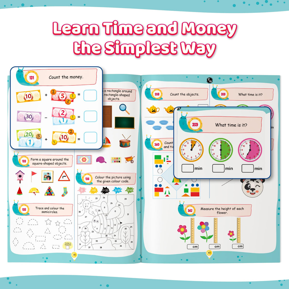 1200+ Brain Booster Activity Book for Kids Ages 5–9 | Theme Based Activity Book with 500+ Free Printable Worksheets & Parenting Tips | Puzzles, Mazes, Brain Teasers, Word Searches and Mind Games