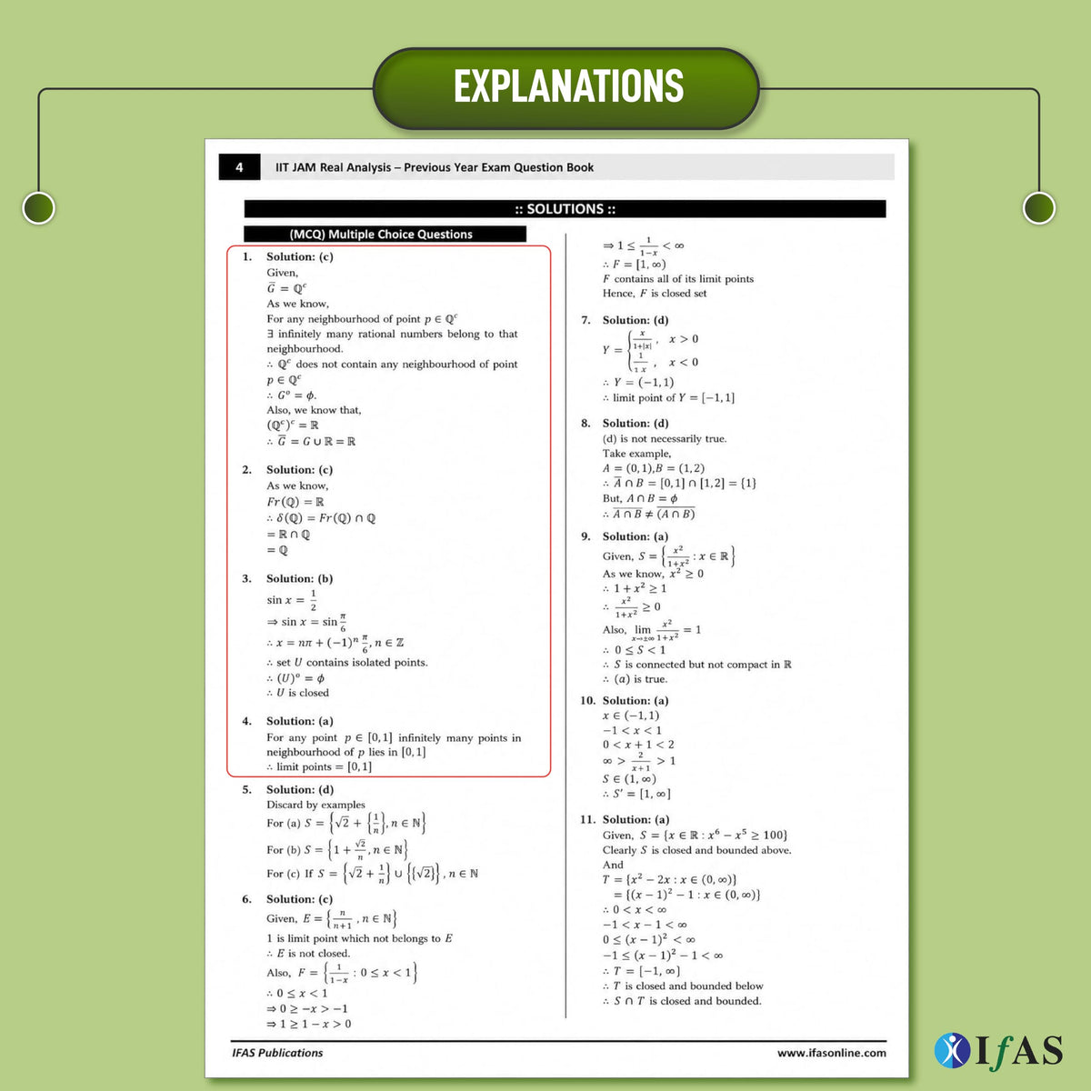 IIT JAM Mathematics PYQ Book 2027 | 22 Years' Previous Year Solved Papers (2005 to 2026) with Solutions | Topicwise & Chapterwise Sorted | Useful for IIT JAM, CUET PG & MSc Mathematics Entrance Exams