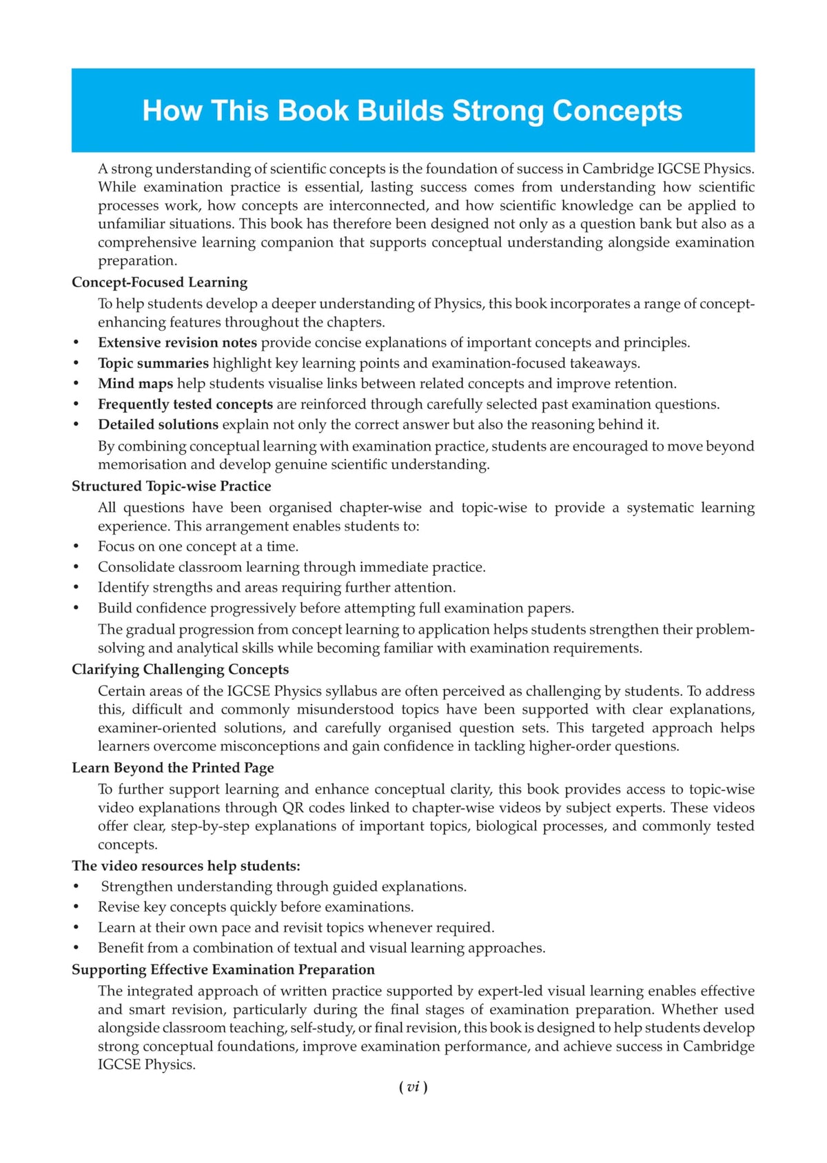 Oswaal IGCSE Topical Past Solved Papers l Physics (0625) | For 2027 Exam | With Oswaal AI