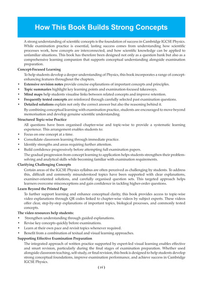 Oswaal IGCSE Topical Past Solved Papers l Physics (0625) | For 2027 Exam | With Oswaal AI