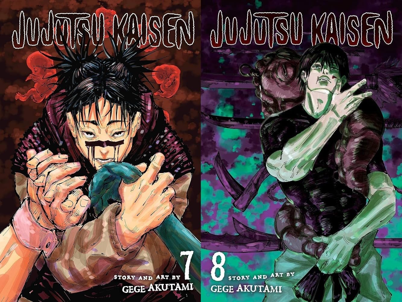 GLOW GLOSSARY jujutsu kaisen vol.7+jujutsu kaisen vol.8, New Page, New Page