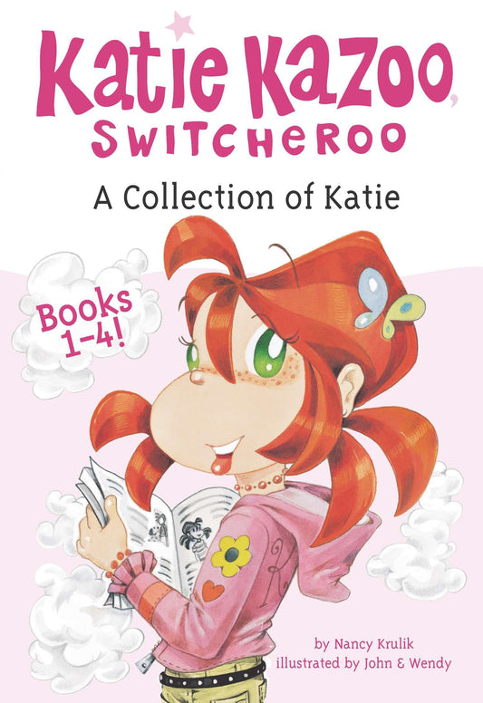 A Collection of Katie: Books 1-4 (Katie Kazoo  Switcheroo) by Nancy Krulik book cover
