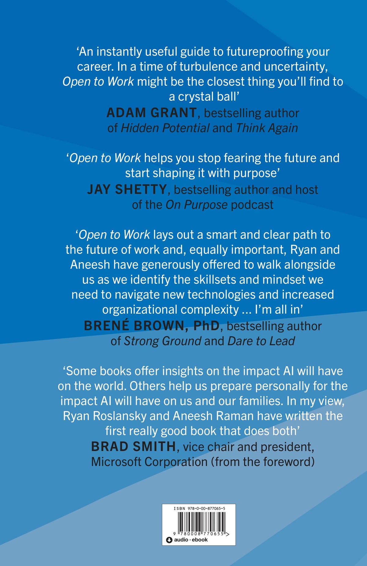 Open to Work: How to Get Ahead in the Age of Ai