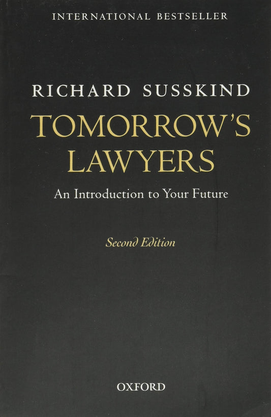 TOMORROW'S LAWYERS 2E P by Richard Susskind (Author) book cover