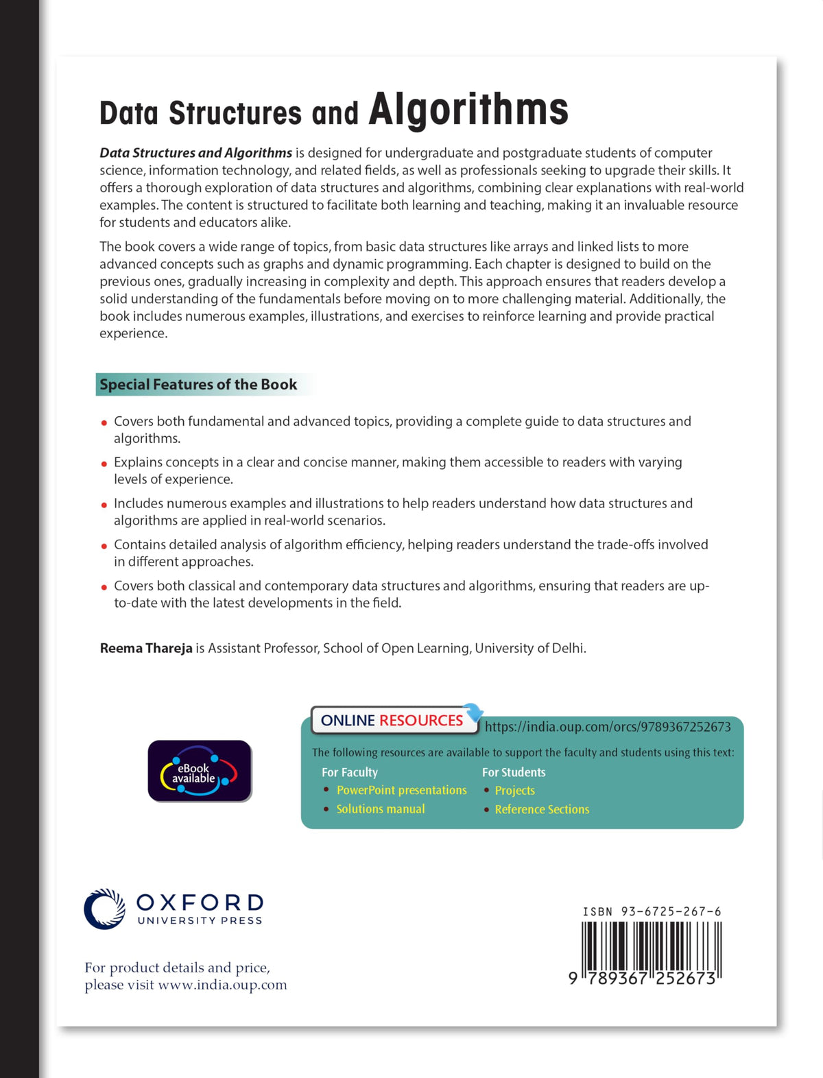 DATA STRUCTURES AND ALGORITHMS