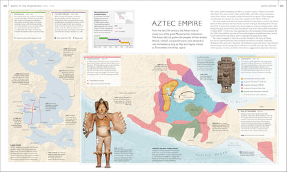 Civilizations Map by Map: From Ancient Empires to Forgotten Cultures (DK History Map by Map)