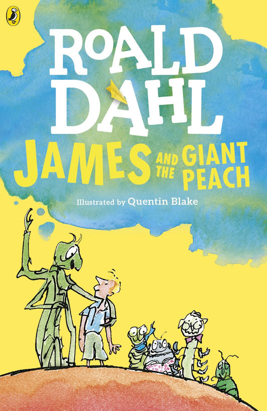 James and the Giant Peach by Roald Dahl book cover