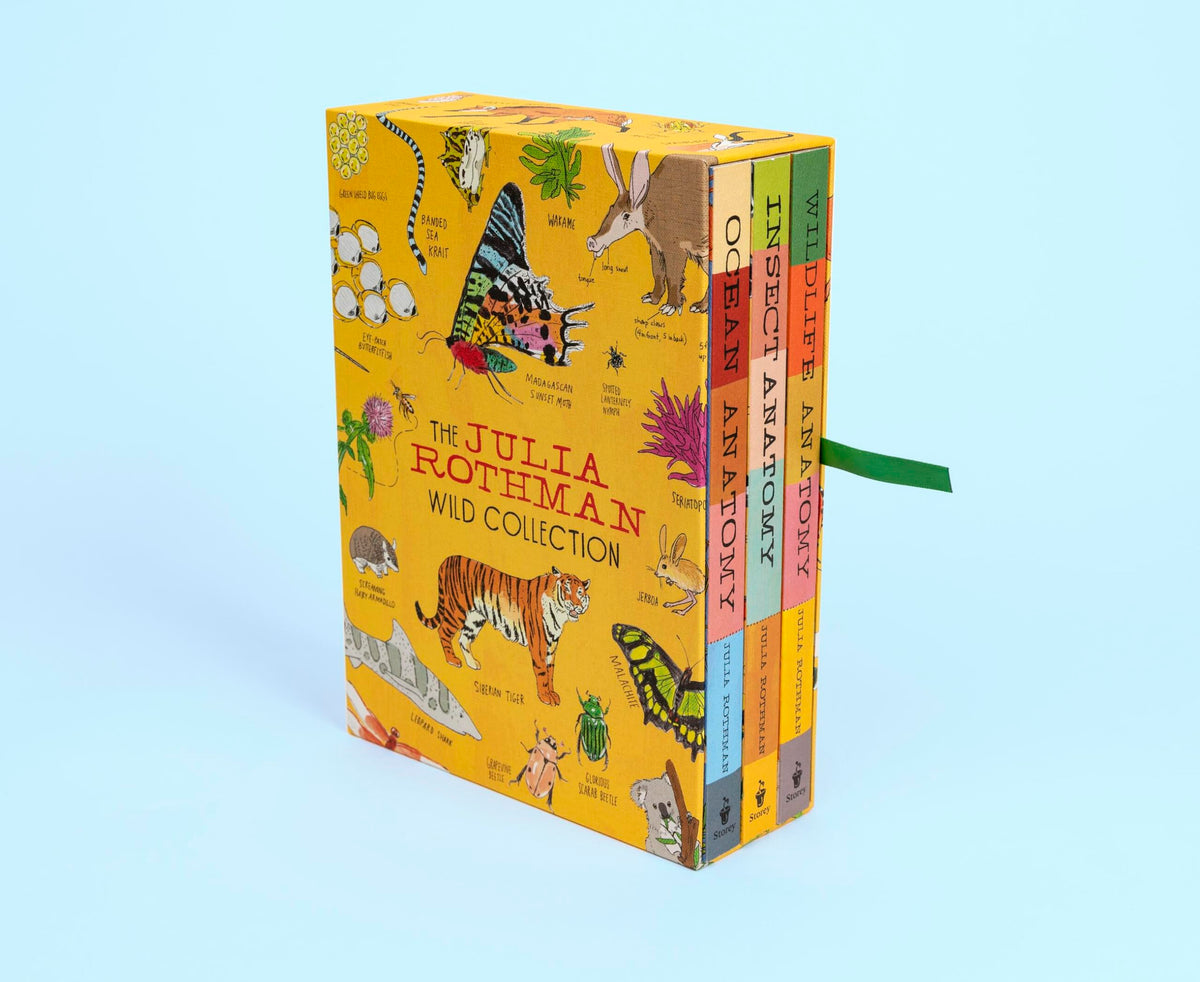 The Julia Rothman Wild Collection: Ocean Anatomy, Wildlife Anatomy, Insect Anatomy