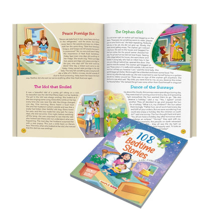 108 Bedtime Stories (Illustrated) - Story Book for Kids - Fairytales - 4 Years to 10 Years Old - English Short Stories for Children - Read Aloud to Infants, Toddlers
