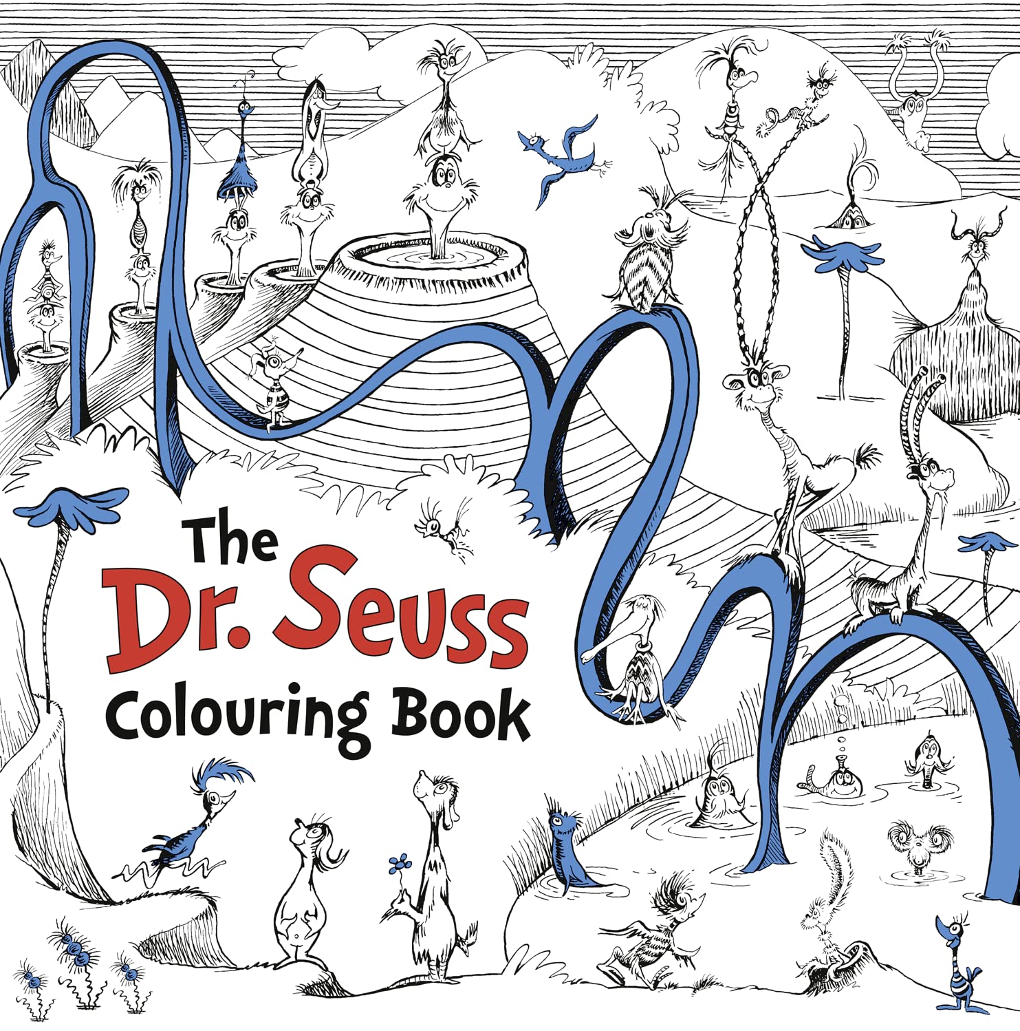 DR. SEUSS COLOURING BOOK book cover
