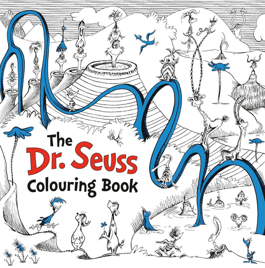 DR. SEUSS COLOURING BOOK book cover