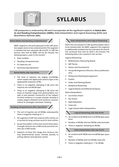 Oswaal CAT 25 Years' Solved Papers + 10 Mock Test Papers (Set of 2 books) | For 2026 Exam