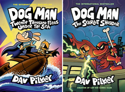 Dog Man Series Complete Collection Set (Books 1–14) by Dav Pilkey
