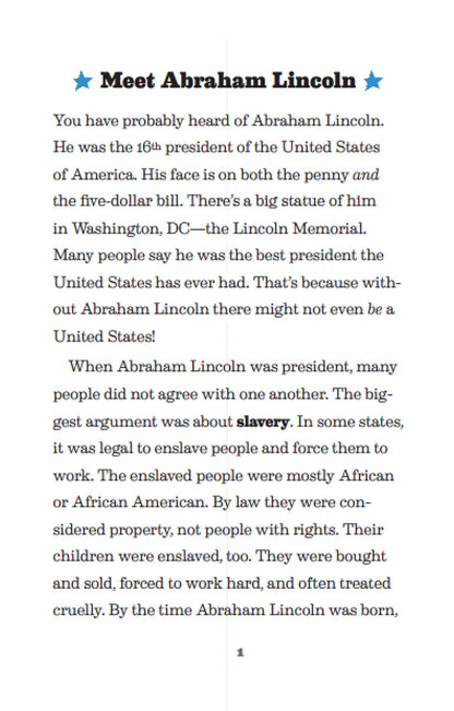 The Story of Abraham Lincoln: A Biography Book