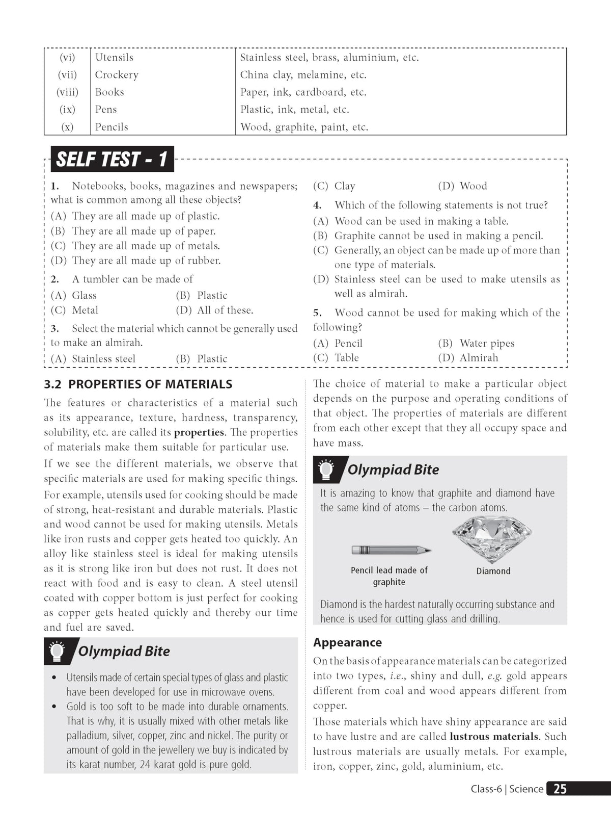 MTG Science (ISO) Olympiad Prep Guide Class 6 | Detailed Theory, Exercise with Self Test For Practice | SOF Olympiad Books For Exam 2026-27 (Useful For Level-1 & 2)