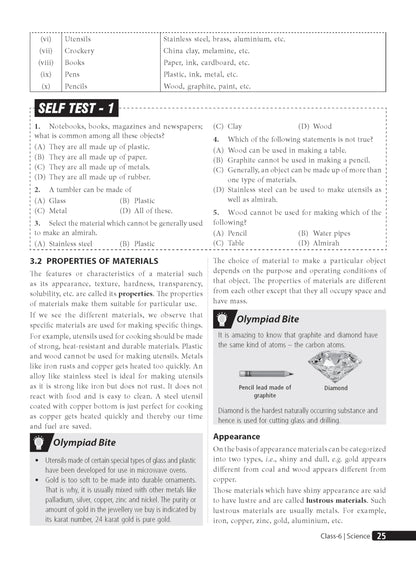 MTG Science (ISO) Olympiad Prep Guide Class 6 | Detailed Theory, Exercise with Self Test For Practice | SOF Olympiad Books For Exam 2026-27 (Useful For Level-1 & 2)