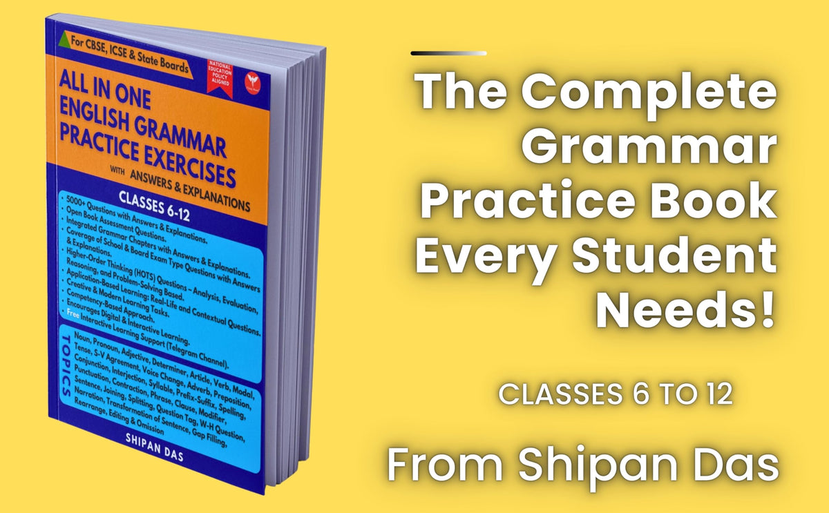 All in One English Grammar Practice Exercises (CBSE, ICSE & State Boards)