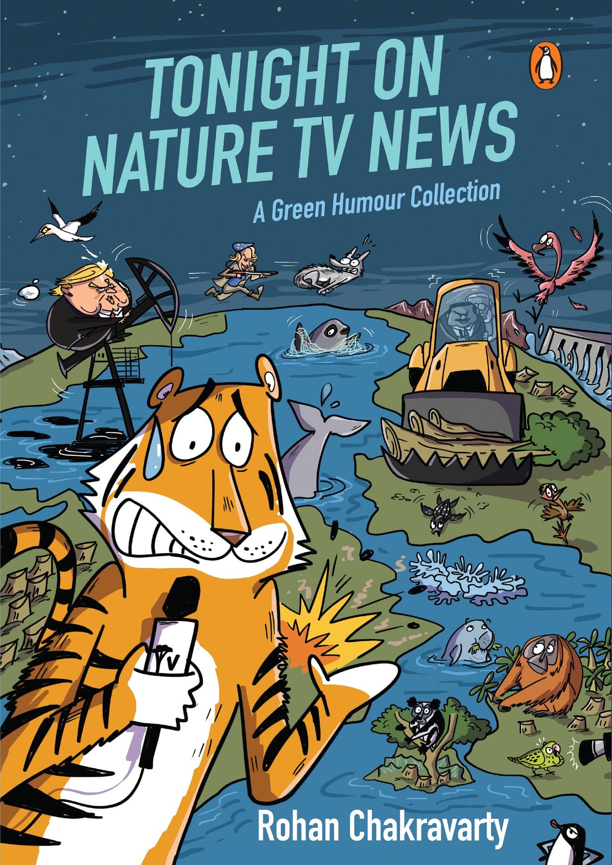 Tonight On Nature TV News: A Green Humour Collection