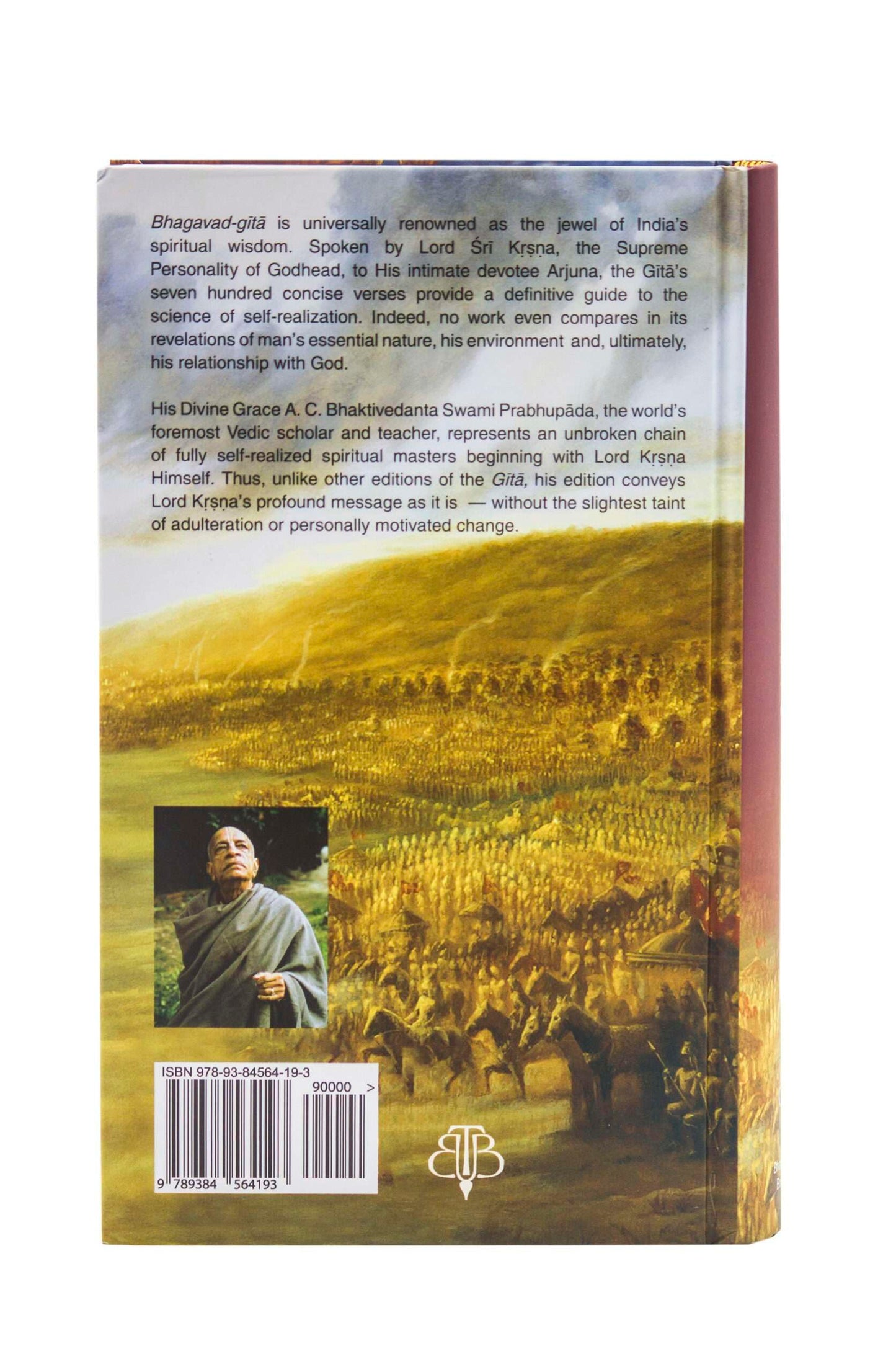 ISKCON Bhagavad Gita As It Is in English Language by A.C.Bhaktivedanta Swami Prabhupada from Bhaktivedanta Book Trust Original translated form