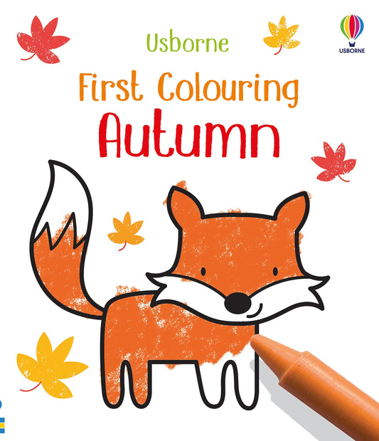 FIRST COLOURING - AUTUMN book cover