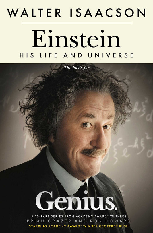 Einstein: His Life and Universe by Walter Isaacson book cover