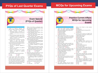 Disha Combo (2 Quarterly Books) Half-Yearly Current Affairs 2026 Vol. 1 & 2 Jan - June 2026 for Competitive Exams 10th 4 Color Edn | UPSC, State PSC Civil Services, SSC, NDA, CDS, Bank PO/ Clerk, RRB