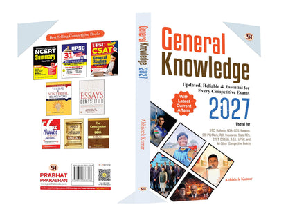 General Knowledge 2027 | UPSC, State PSC, SSC, Bank, Railways RRB, Defence NDA/CDS, CUET , Teaching, State Govt | With Latest Current Affairs For Every Competitive Exams