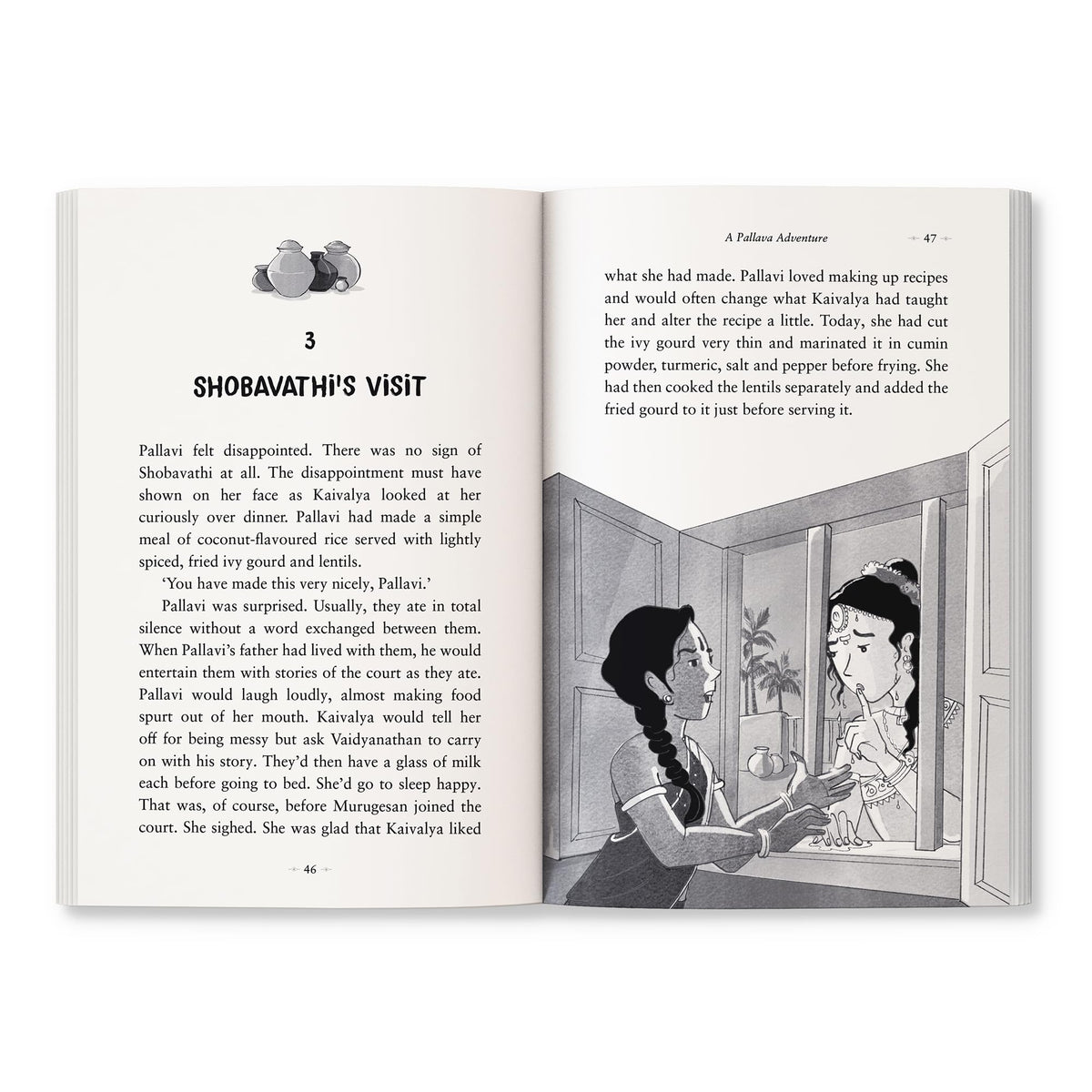 A Pallava Adventure (Girls of India Series): Historical Fiction Set in 7th Century Pallava Kingdom | Themes of Courage, Friendship, Family and Tamil Script | Ages 10+