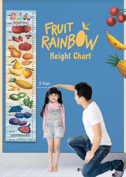 Fruit Rainbow Height Chart book cover