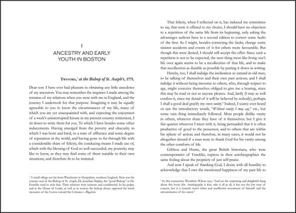 The Autobiography of Benjamin Franklin: Founding Father's Life Story | American Statesman | Enlightenment Thinker | Self-Made Man | Historical Memoir | Revolutionary Era