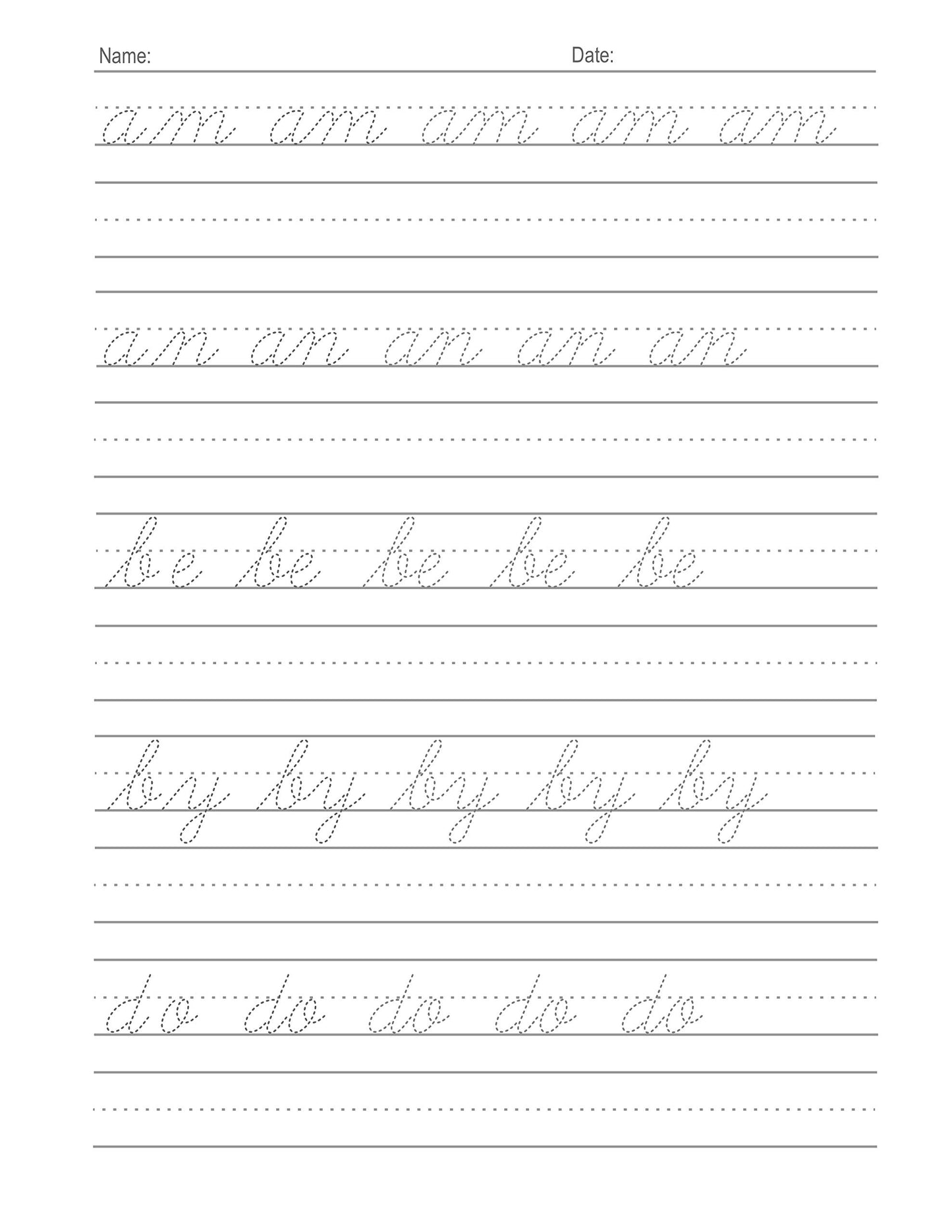 Cursive Handwriting Workbook For Kids: Cursive for beginners workbook. Cursive letter tracing book. Cursive writing practice book to learn writing in cursive (Beginning Cursive Handwriting Workbooks) 