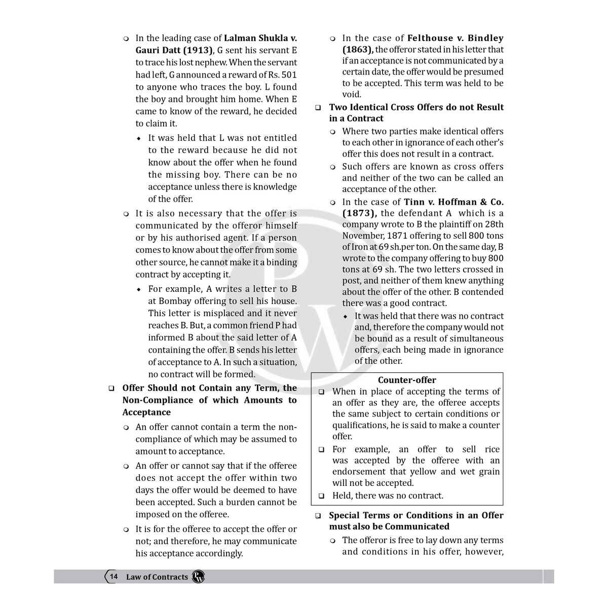 PW Judiciary Law of Contracts | Complete Guide For Judicial Service Exam Prep | Case Laws, Legal Maxim, In-Depth Coverage of Key Concepts & Detailed Analysis For Aspiring Judges [Paperback] PW (PW )