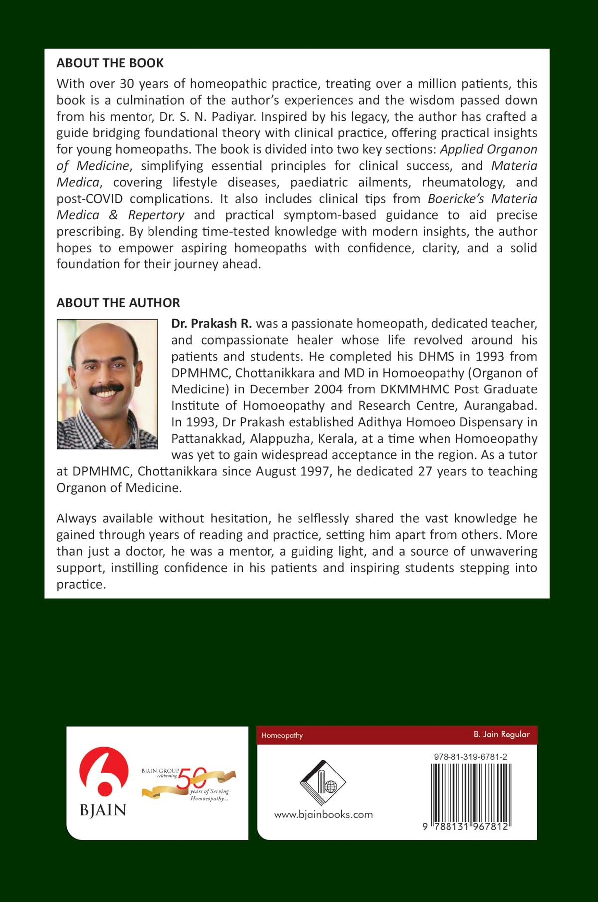 How to Succeed in Homoeopathic Practice - 30 Years of Clinical Experience