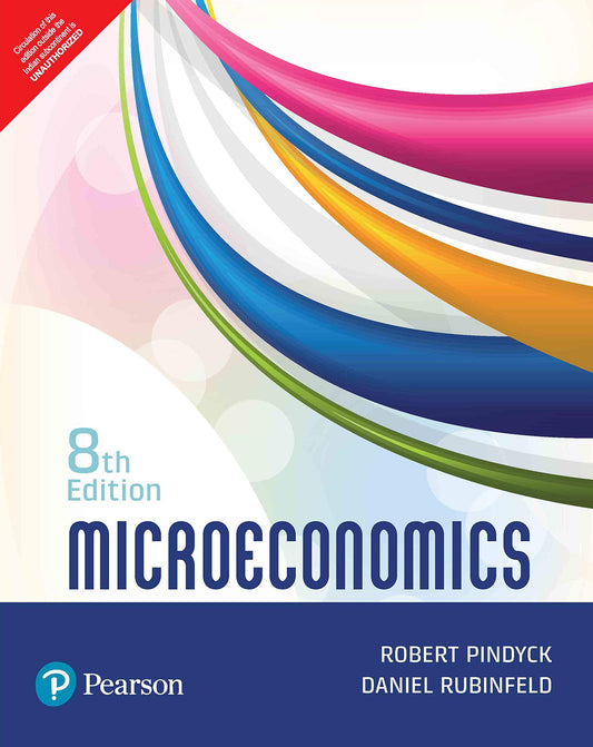 Microeconomics | Eighth Edition | By Pearson by Robert Pindyck (Author), Daniel Rubinfeld (Author) book cover