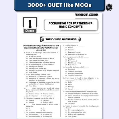 PW CUET (UG) Accountancy, Business Studies & Economics Combo Set of 3 Books Chapterwise & Topicwise Question Bank For 2026 Exam | Theory, Exercise, PYQ (2025-2022) & Mock Tests
