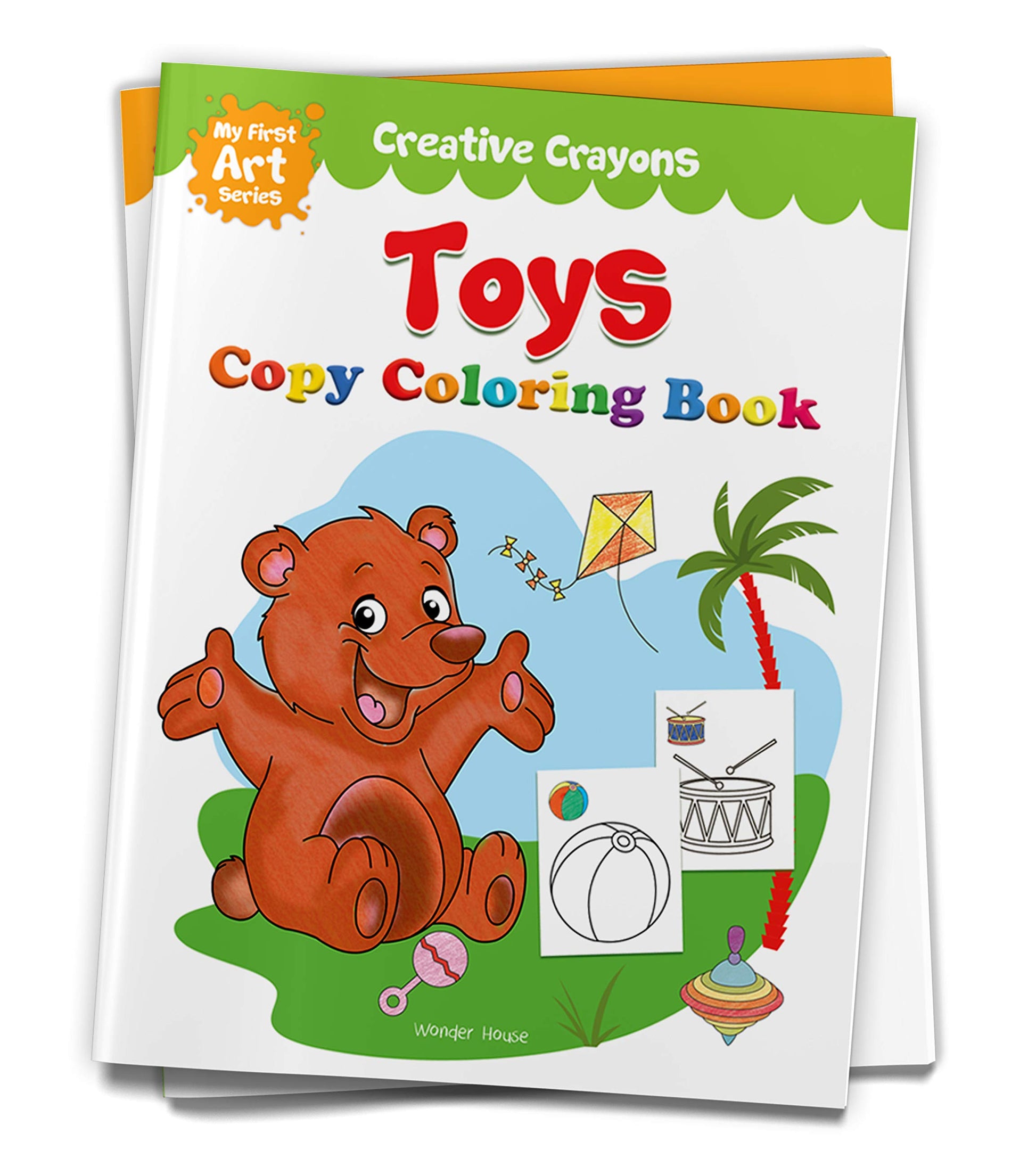 Colouring Book of Toys: Creative Crayons Series - Crayon Copy Colour Books book cover