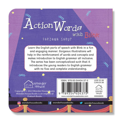 My First Words – Box Set of 4 Board Books: Naming Words, Action Words, Describing Words & Opposite Words | Brightly Illustrated Vocabulary Builder for Babies, Toddlers & Preschoolers | Early Learning Board Books | Ages 0–5 Years