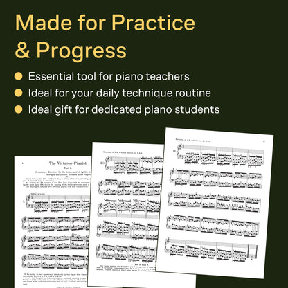 Virtuoso Pianist in 60 Exercises - Book 1